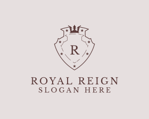 Royal Crown Shield logo design