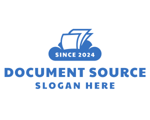 Cloud Paper Document logo