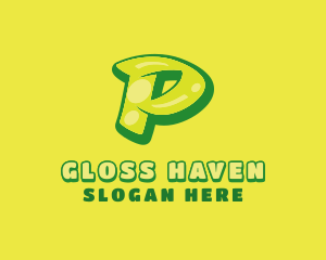 Graphic Gloss Letter P logo