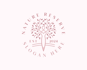 Nature Woman Tree logo design