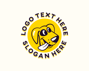 Dog Pet Grooming logo