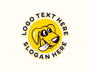 Dog Pet Grooming Logo