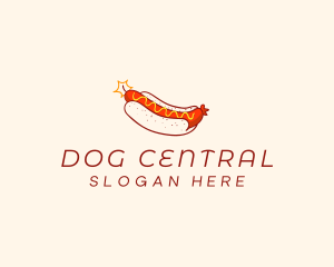 Dynamite Sausage Bun logo design