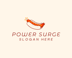 Dynamite Sausage Bun logo design