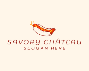 Dynamite Sausage Bun logo design