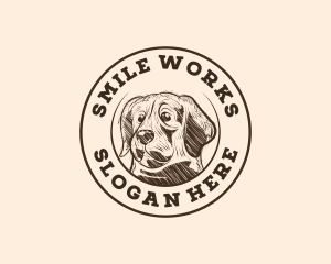 Vintage Dog Animal Logo