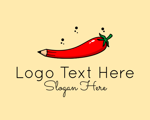 Pencil logo example 2