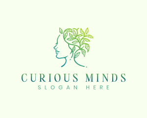 Mind Leaf Wellness logo design