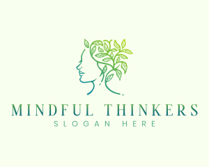 Mind Leaf Wellness logo design