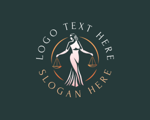 Female Law Scales logo