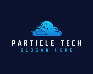 Cloud Tech Circuit logo design