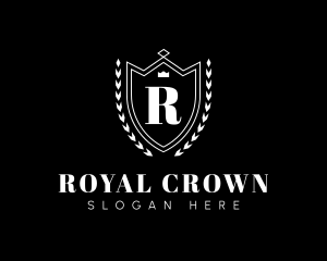 Crown Shield Emblem logo