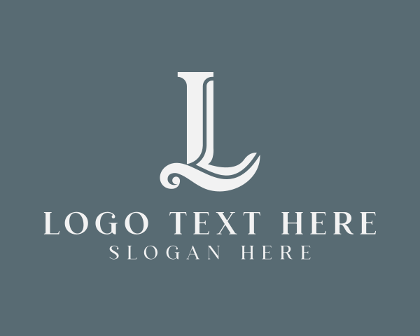 Letter L logo example 4