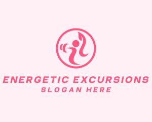 Women’s Gym Trainer logo design