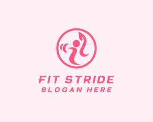 Women’s Gym Trainer logo design