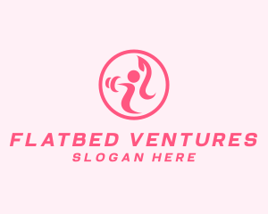 Women’s Gym Trainer logo design