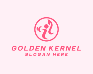 Women’s Gym Trainer logo design