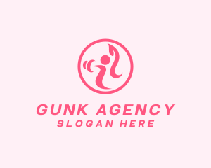 Women’s Gym Trainer logo design