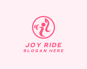 Women’s Gym Trainer logo design