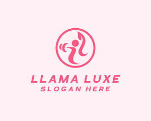 Women’s Gym Trainer logo design