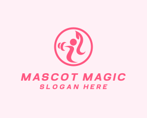 Women’s Gym Trainer logo design