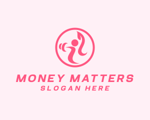 Women’s Gym Trainer logo design