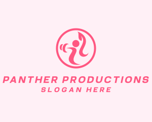 Women’s Gym Trainer logo design