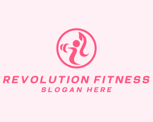 Women’s Gym Trainer logo design