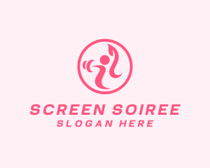 Women’s Gym Trainer logo design