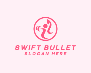 Women’s Gym Trainer logo design