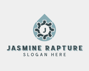 Industrial Cog Mechanic logo design