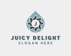 Industrial Cog Mechanic logo design