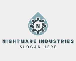 Industrial Cog Mechanic logo design