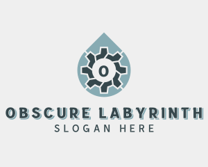 Industrial Cog Mechanic logo design