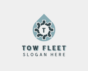 Industrial Cog Mechanic logo design