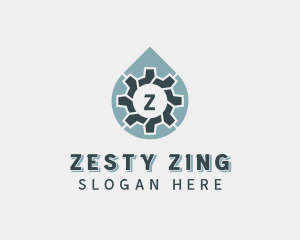 Industrial Cog Mechanic logo design