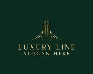 Luxury Tower Real Estate logo design