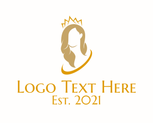 Queen - Prom Queen Crown logo design