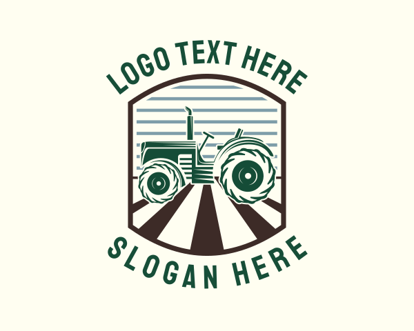 Tractor logo example 3