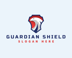 Eagle Shield Bird logo design