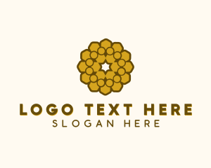 Geometric Hexagon Pattern Logo