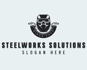 Industrial Welding Metalwork logo design