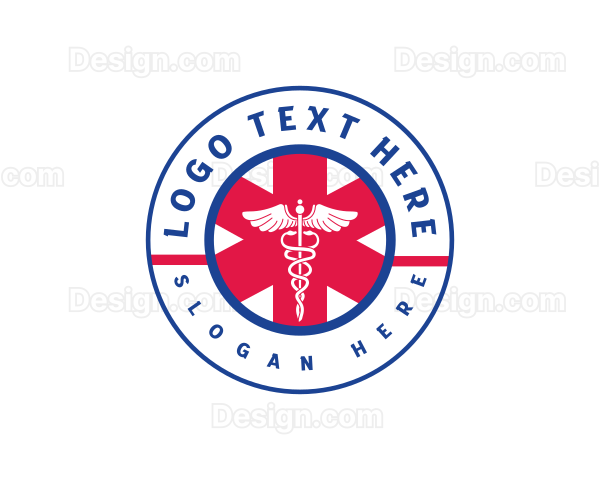 Medical Pharmacy Caduceus Logo