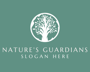 Natural Eco Tree  logo