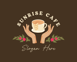 Coffee Cake Cafe logo design