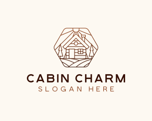 Lodge Cabin House logo