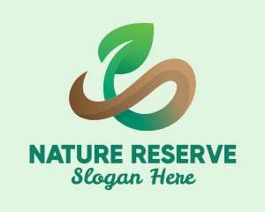 Natural Vine Plant logo design