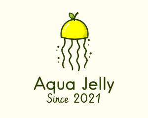 Lemon Citrus Jellyfish logo