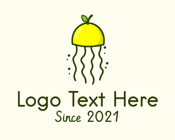 Jellyfish logo example 4