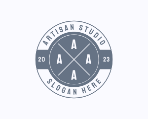 Retro Hipster Boutique logo design